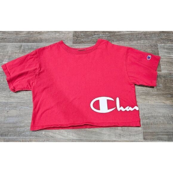 Champion Cropped Logo T shirt - Picture 1 of 4